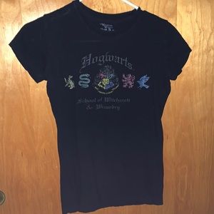 Hogwarts Emblem and Houses Tee
